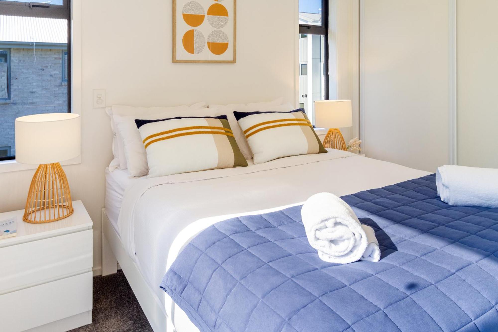 Escape At The Park: 1 Bed 1 Bath W/Carpark Leilighet Christchurch Eksteriør bilde