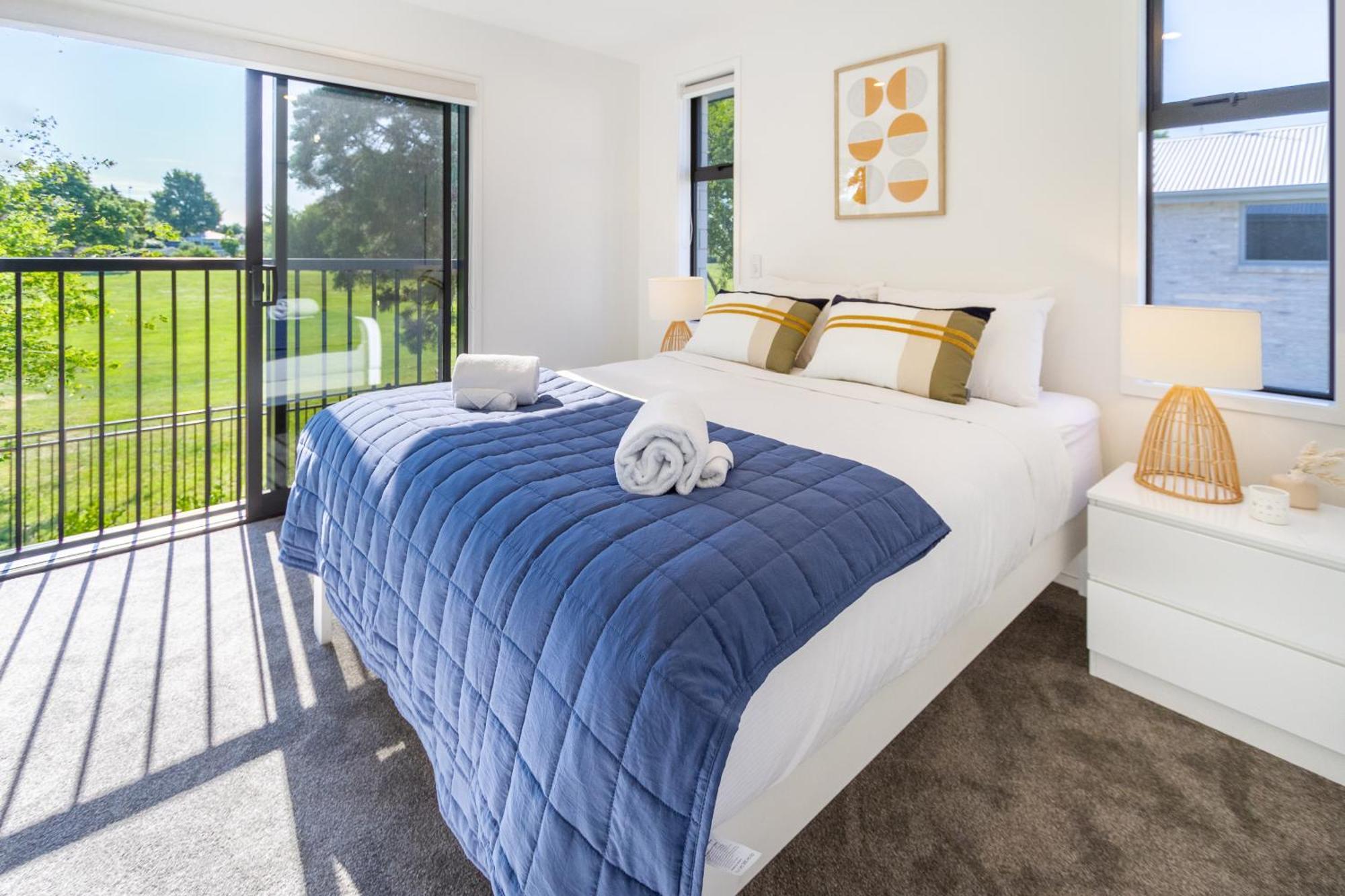 Escape At The Park: 1 Bed 1 Bath W/Carpark Leilighet Christchurch Eksteriør bilde