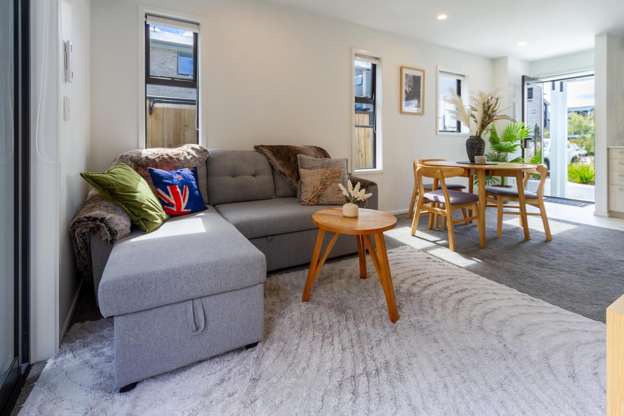Escape At The Park: 1 Bed 1 Bath W/Carpark Leilighet Christchurch Eksteriør bilde